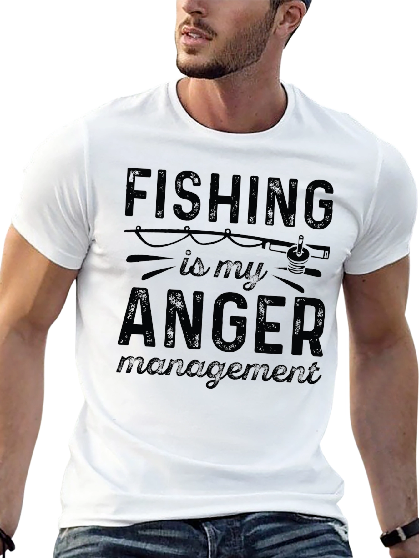 Fishing is My Anger Management T-Shirt