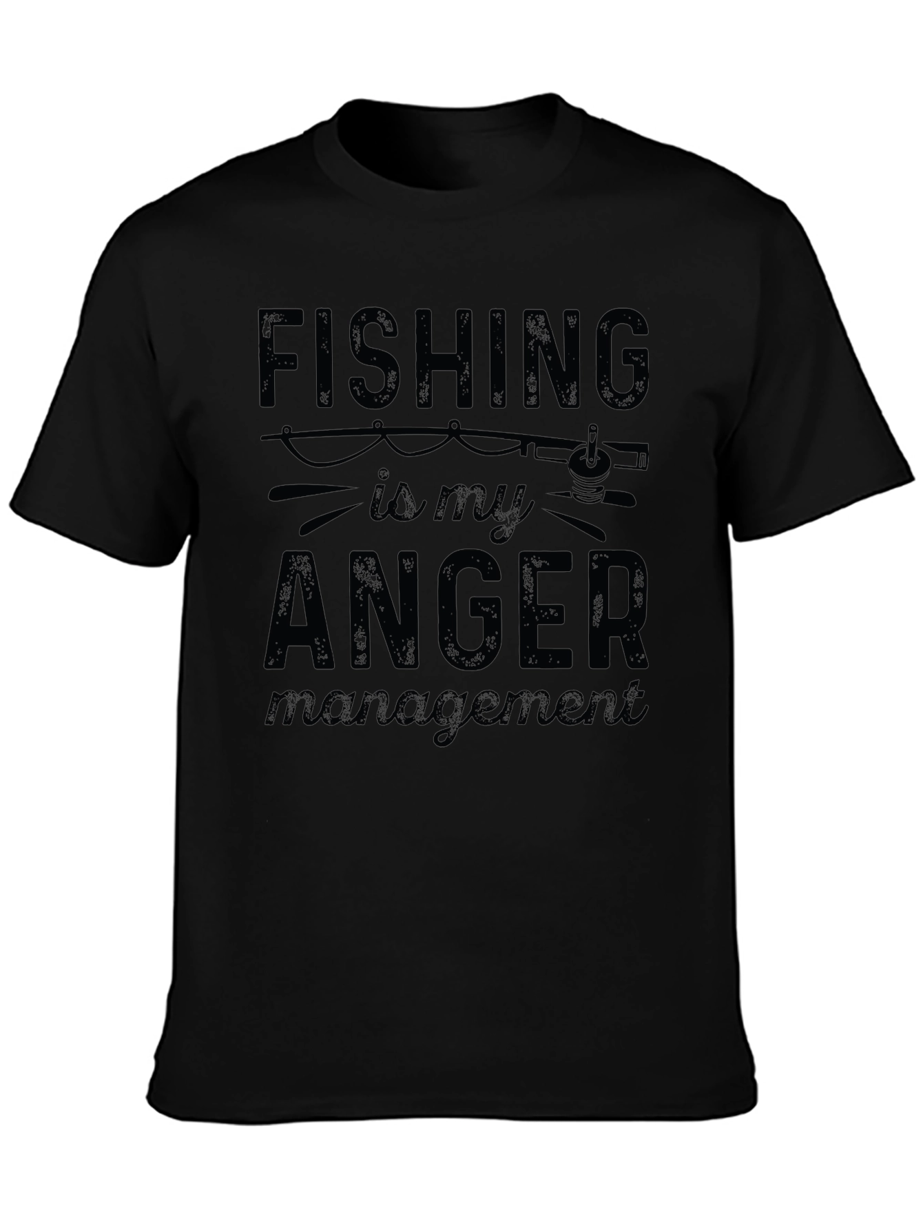 Fishing is My Anger Management T-Shirt