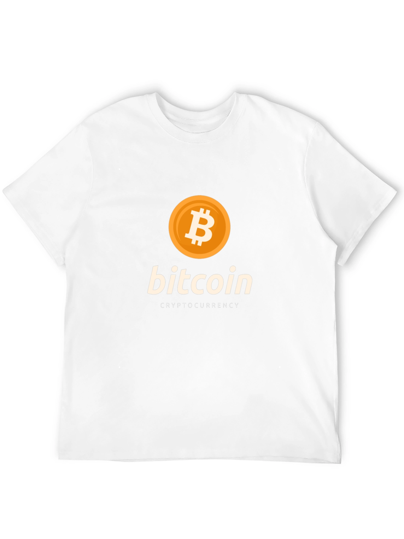 Bitcoin Cryptocurrency Graphic T-Shirt