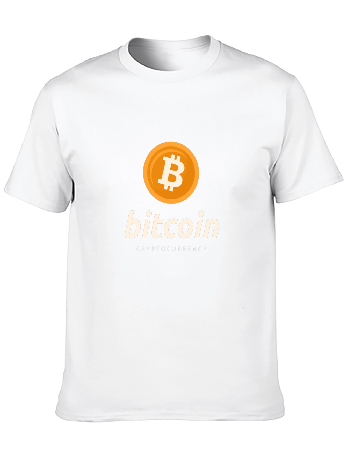 Bitcoin Cryptocurrency Graphic T-Shirt