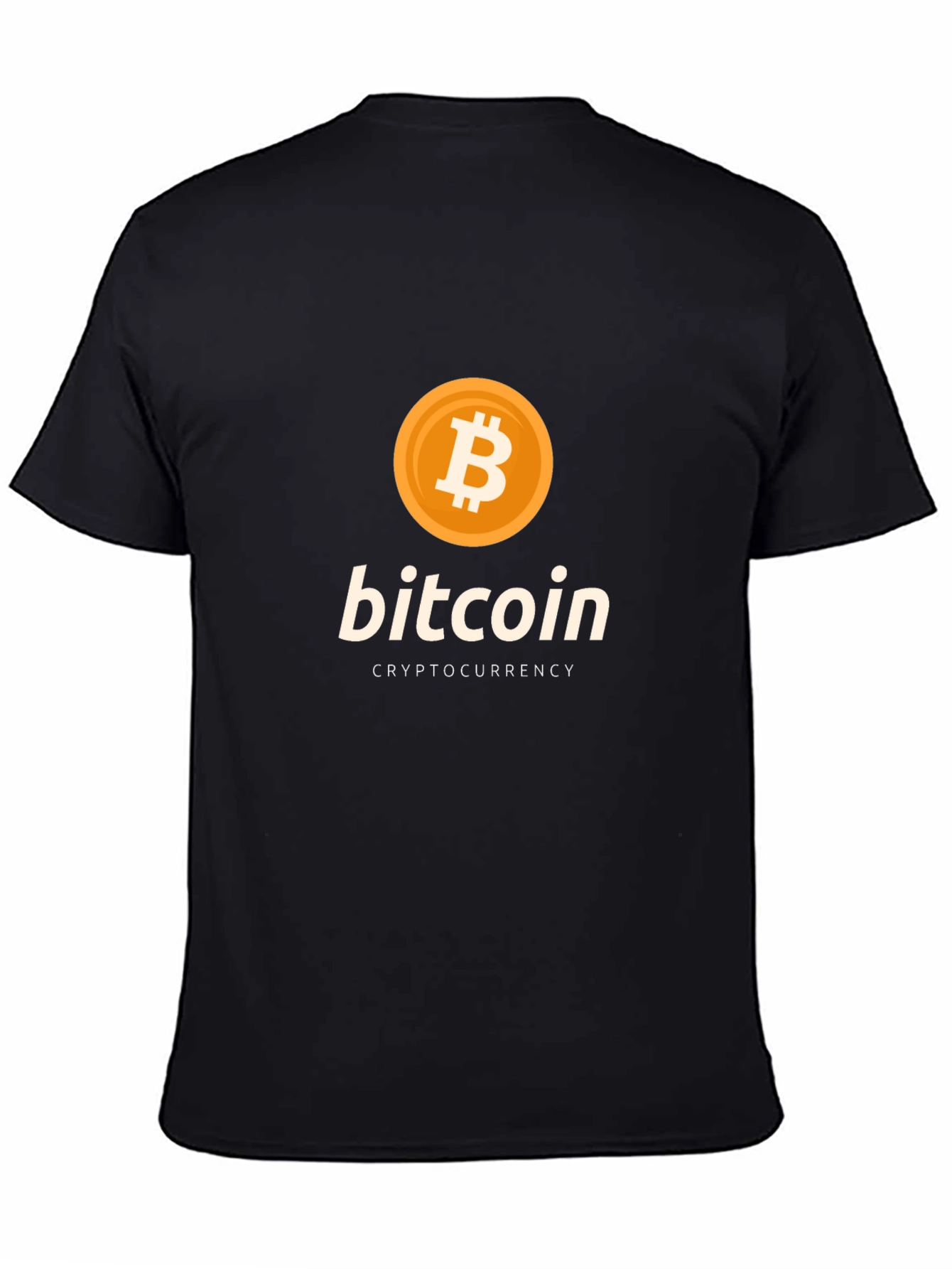 Bitcoin Cryptocurrency Graphic T-Shirt