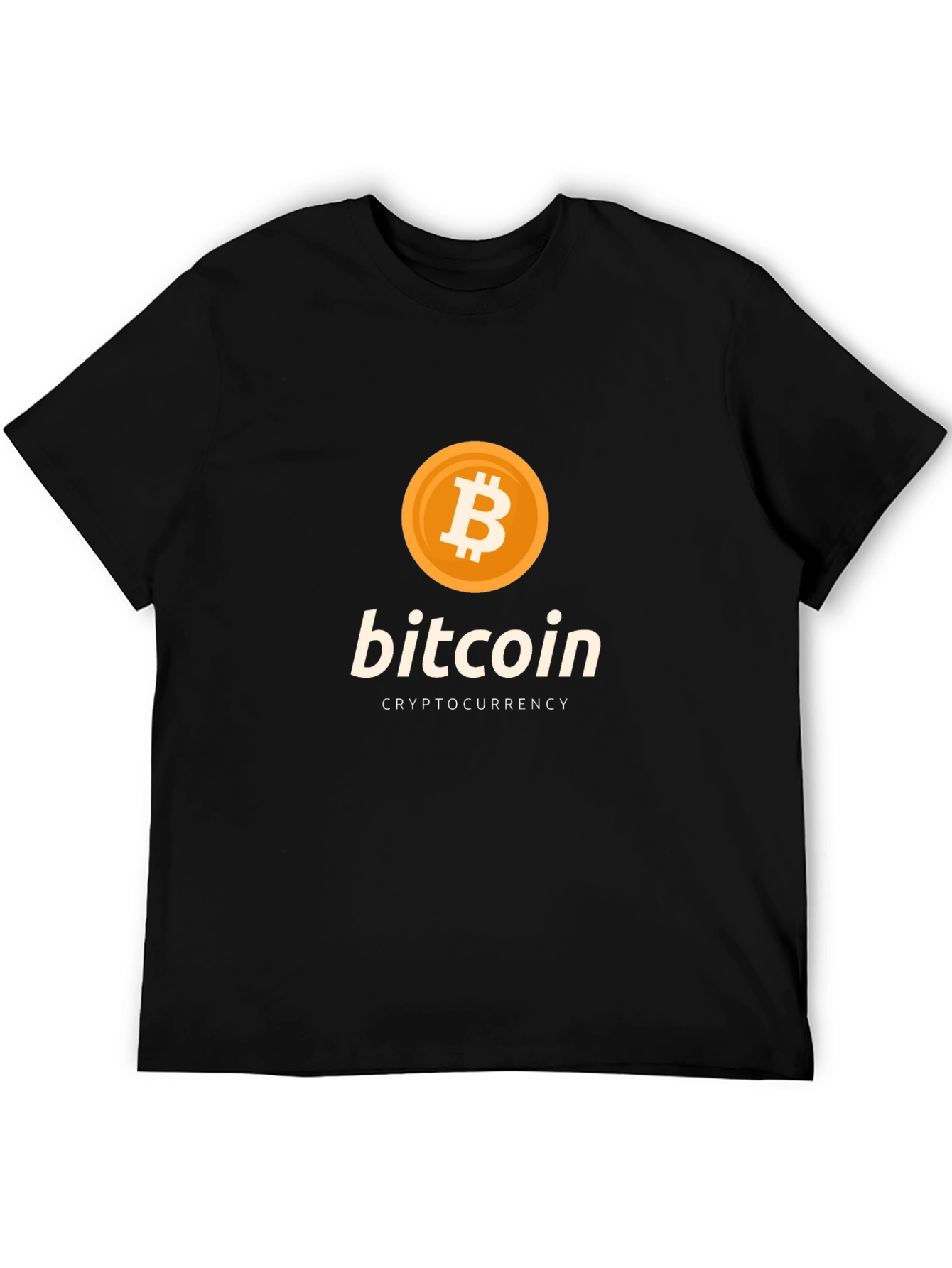 Bitcoin Cryptocurrency Graphic T-Shirt