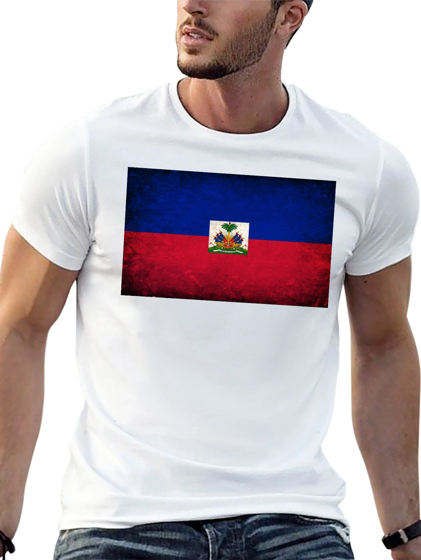 Haiti Flag T-Shirt - Patriotic Pride Tee