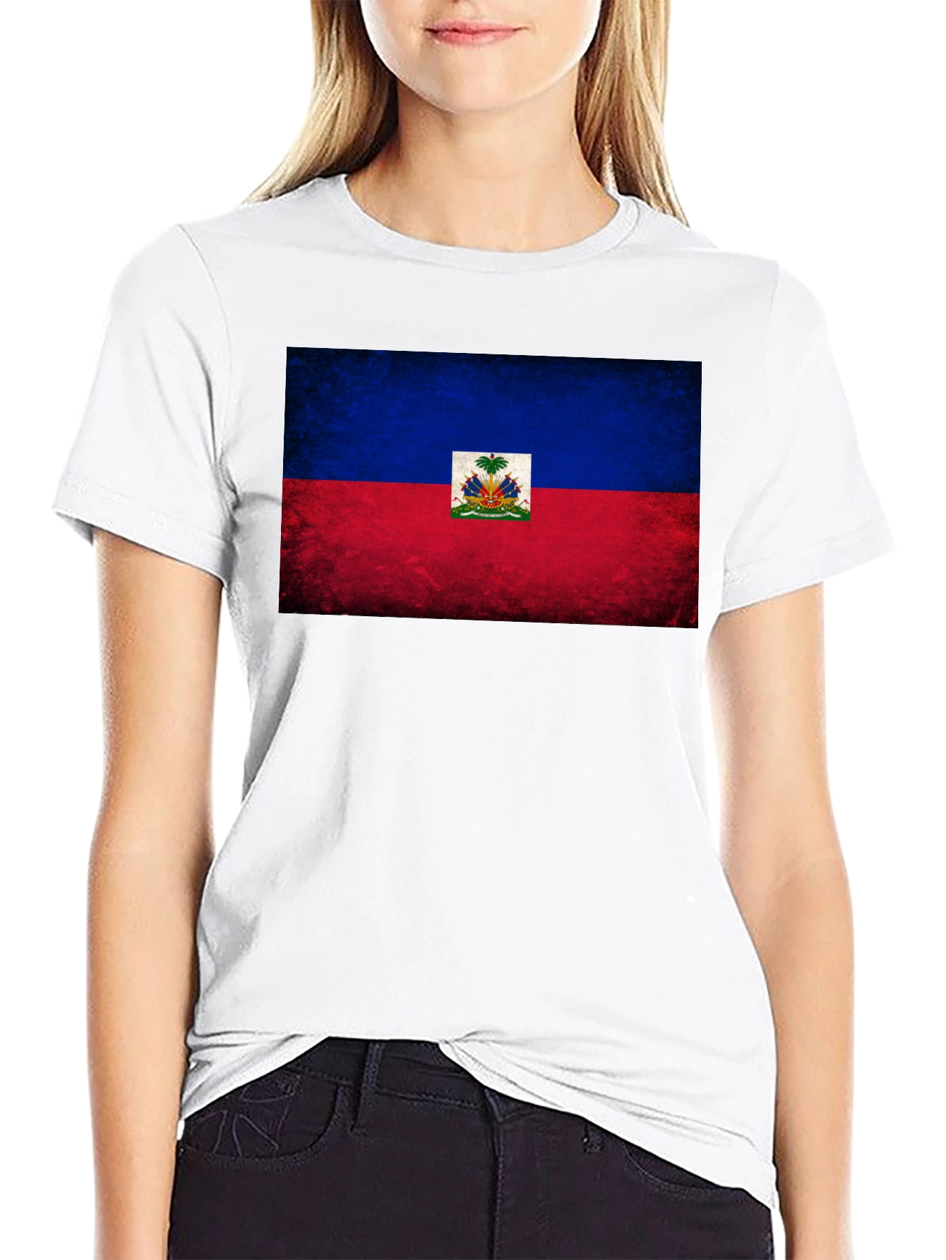 Haiti Flag T-Shirt - Patriotic Pride Tee