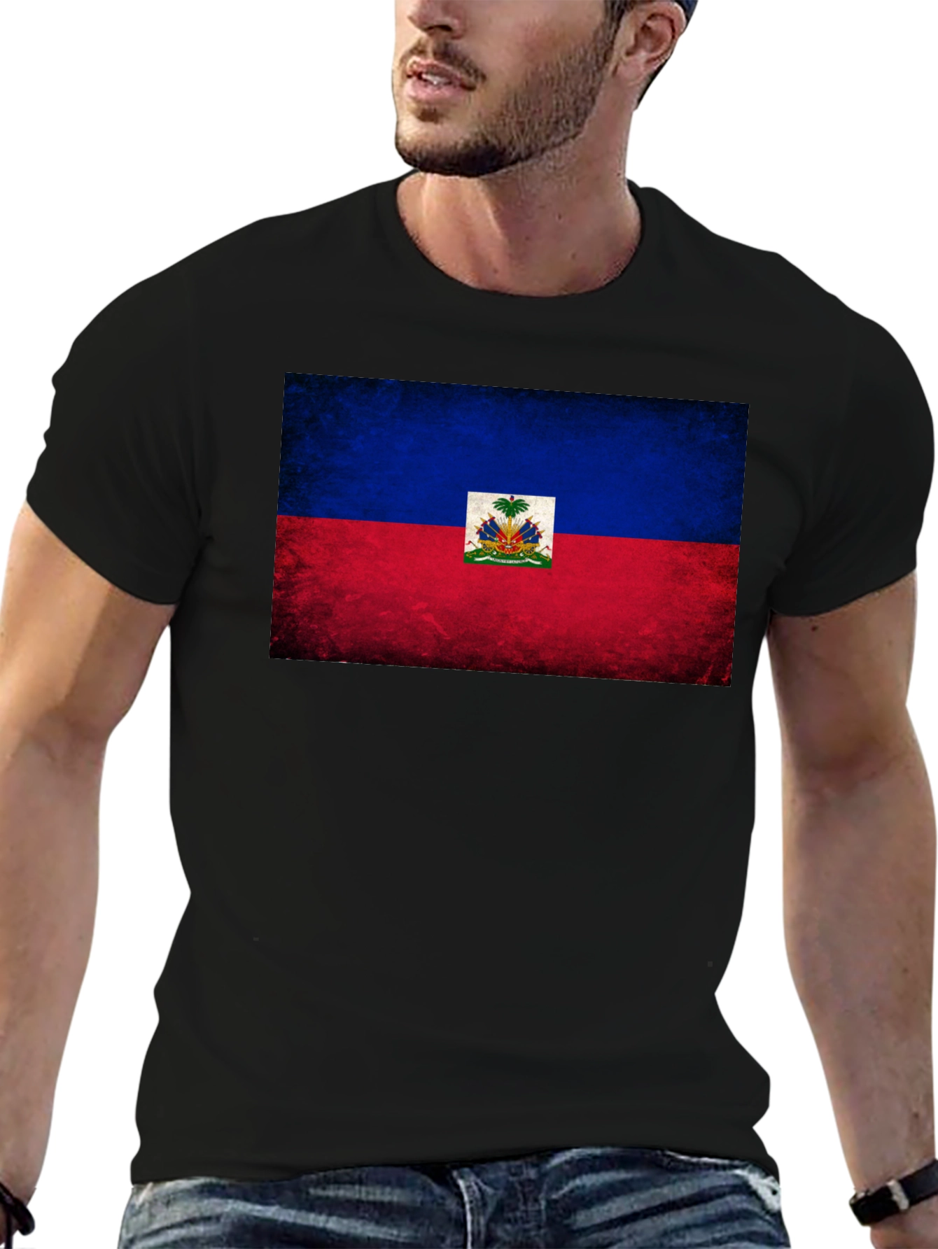 Haiti Flag T-Shirt - Patriotic Pride Tee