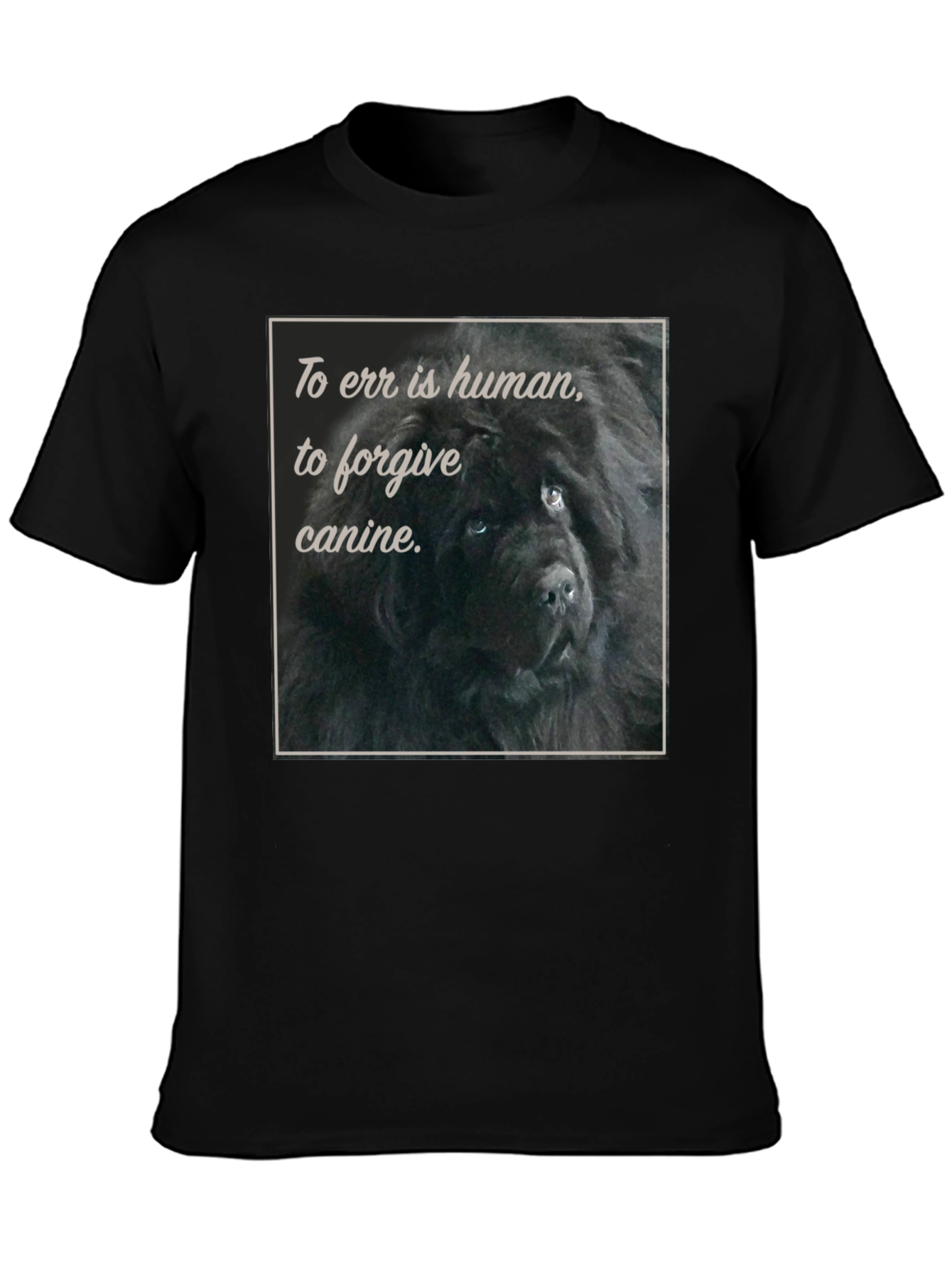 To Err is Human Dog T-Shirt