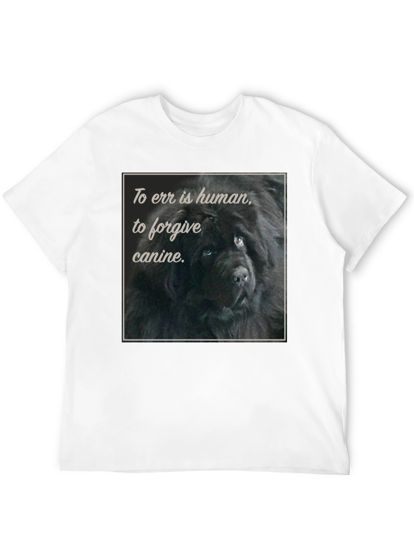 To Err is Human Dog T-Shirt
