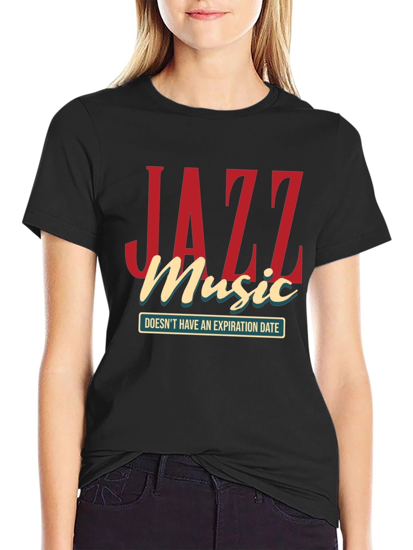 Jazz Music T-Shirt - Doesnt Have an Expiration Date