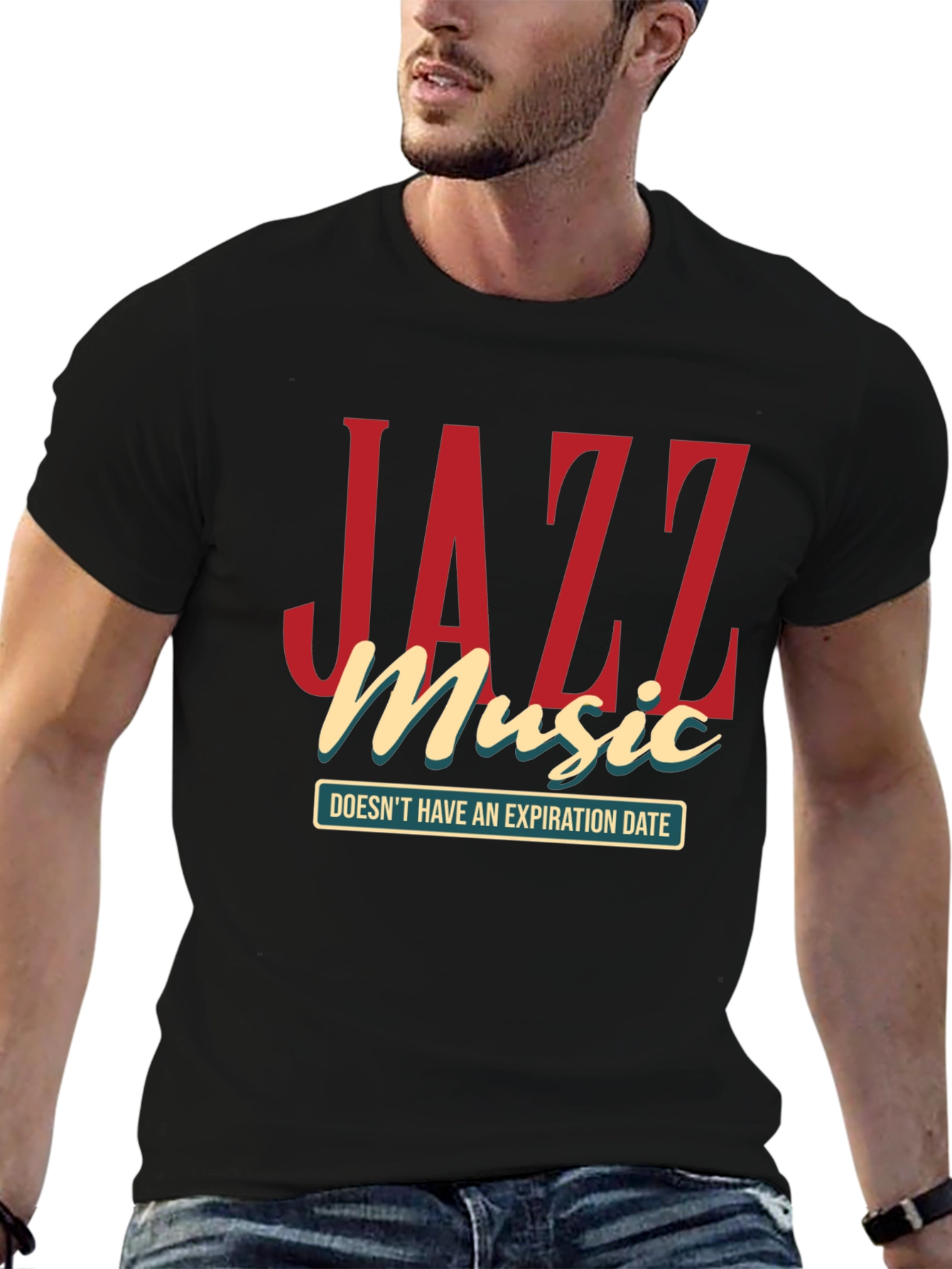 Jazz Music T-Shirt - Doesnt Have an Expiration Date