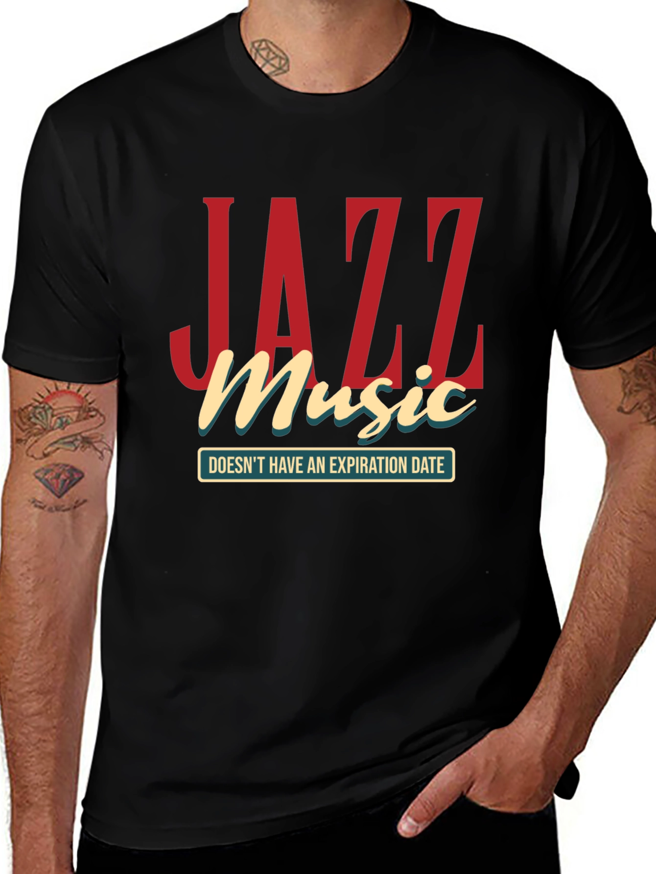 Jazz Music T-Shirt - Doesnt Have an Expiration Date