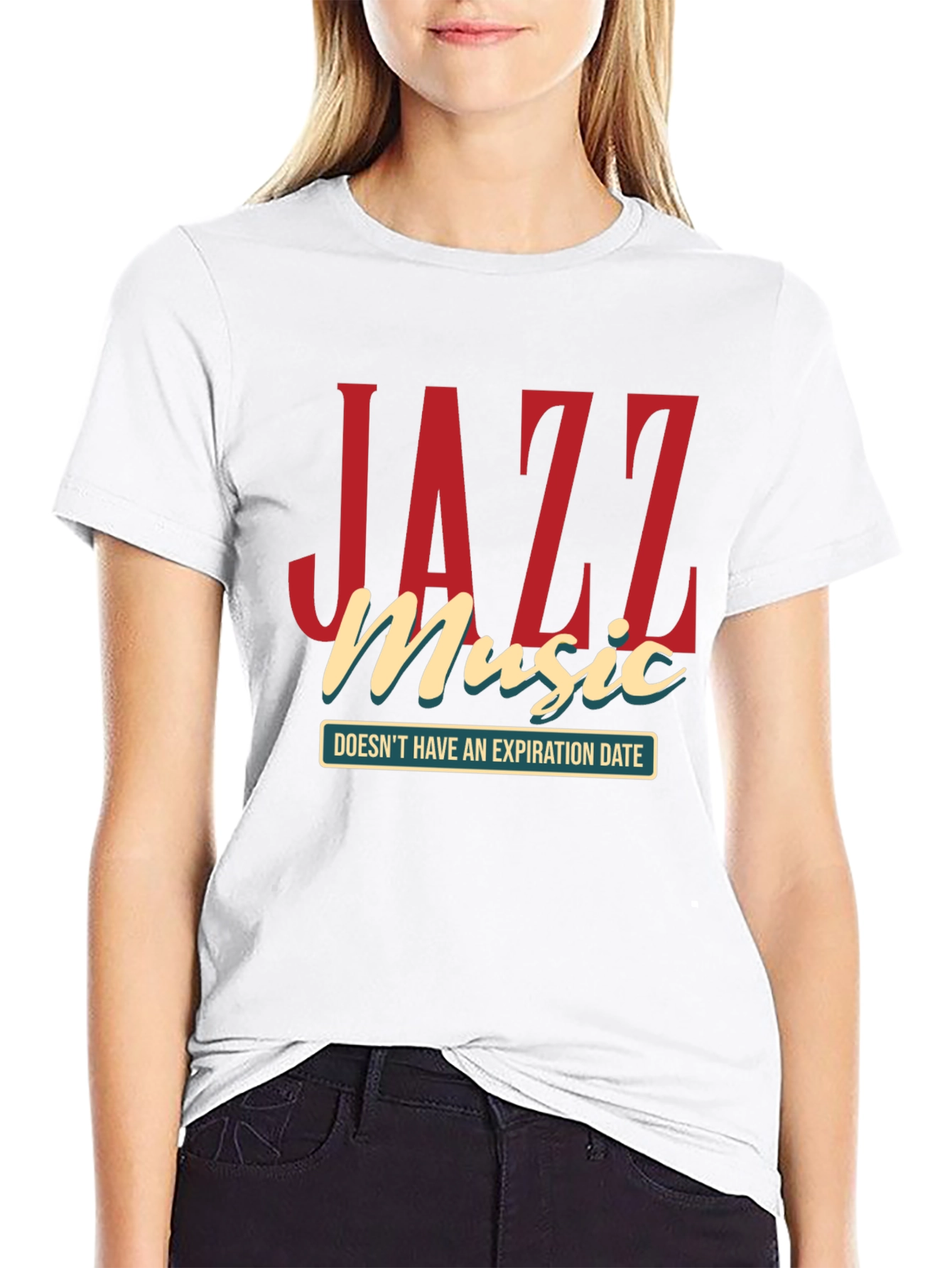 Jazz Music T-Shirt - Doesnt Have an Expiration Date