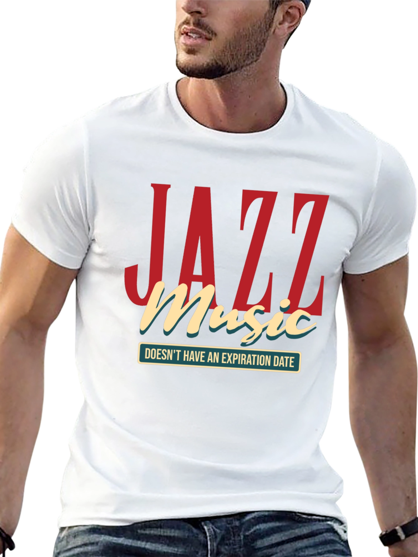 Jazz Music T-Shirt - Doesnt Have an Expiration Date