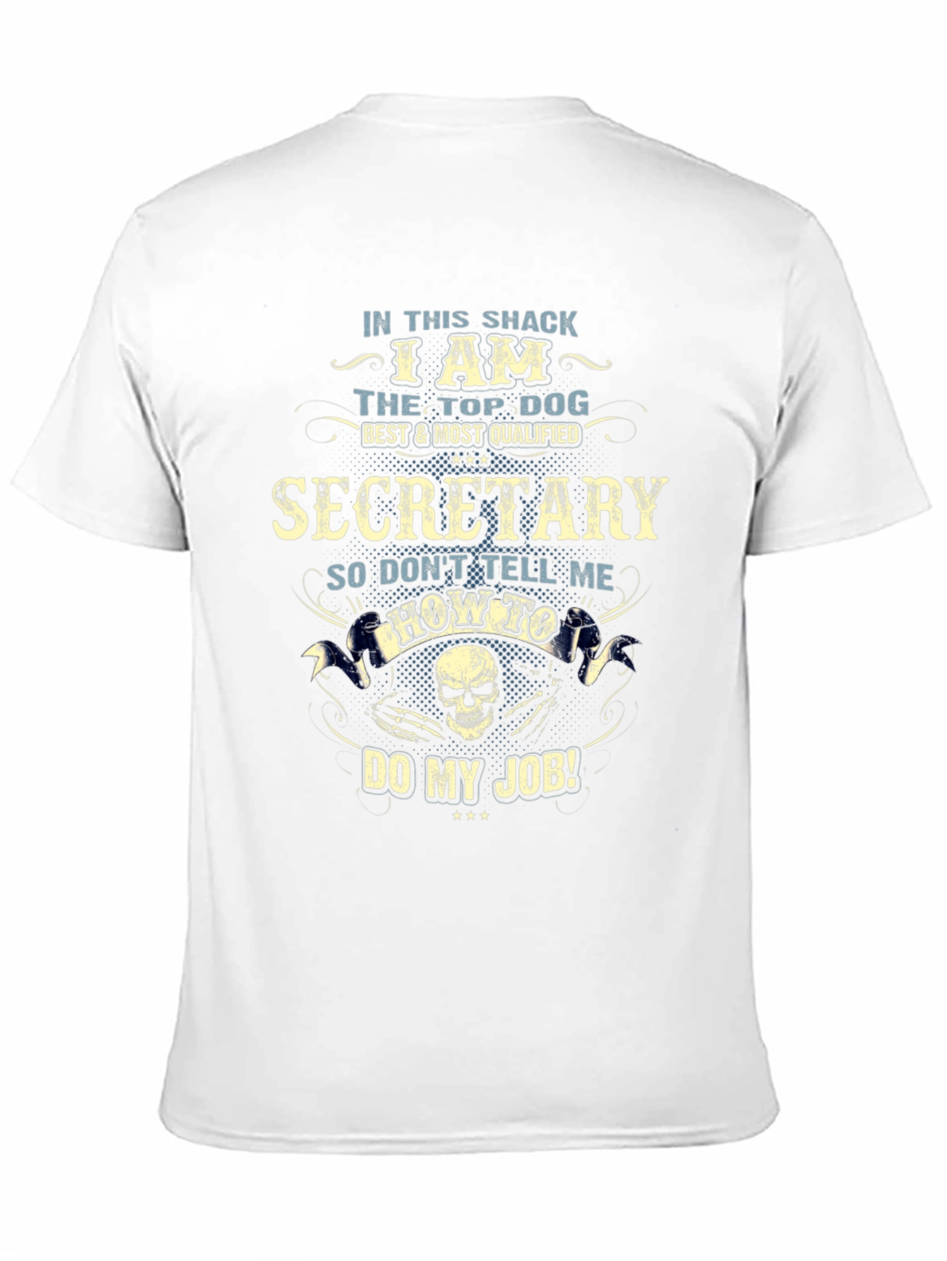Secretary Top Dog Graphic Tee