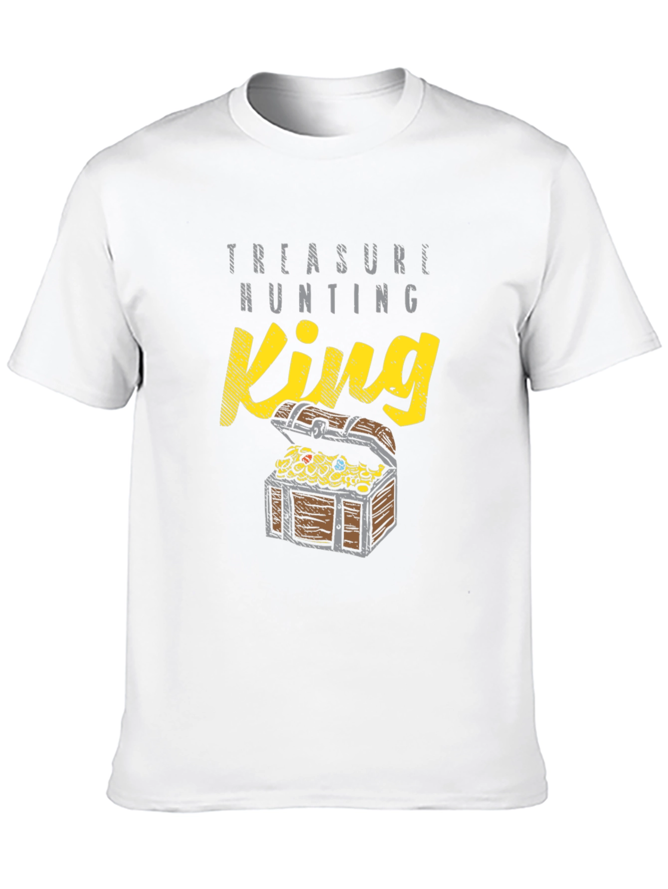 Treasure Hunting King T-Shirt - Graphic Tee