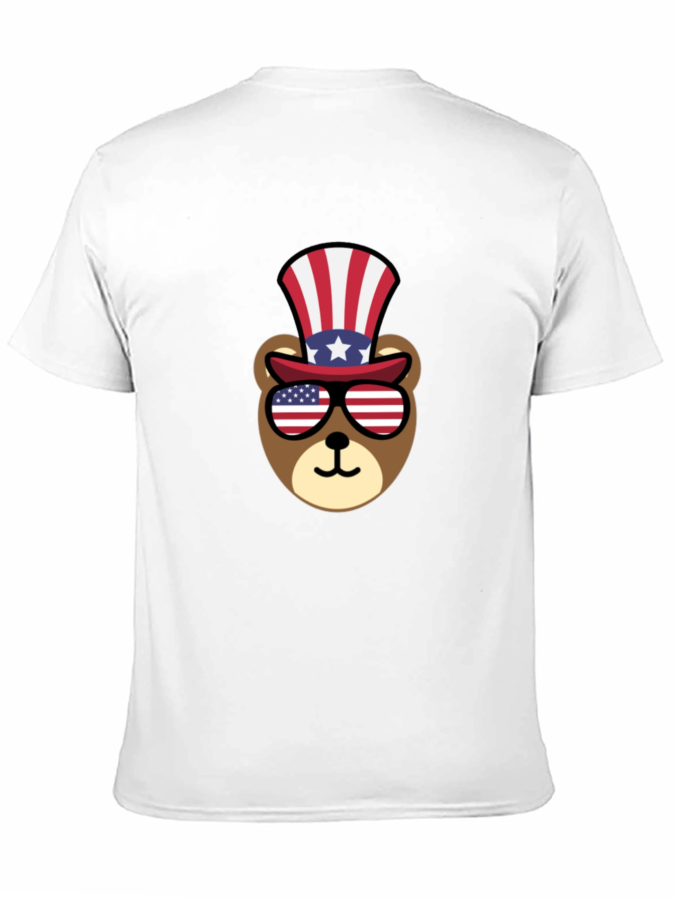 Patriotic Bear T-Shirt - American Pride Tee