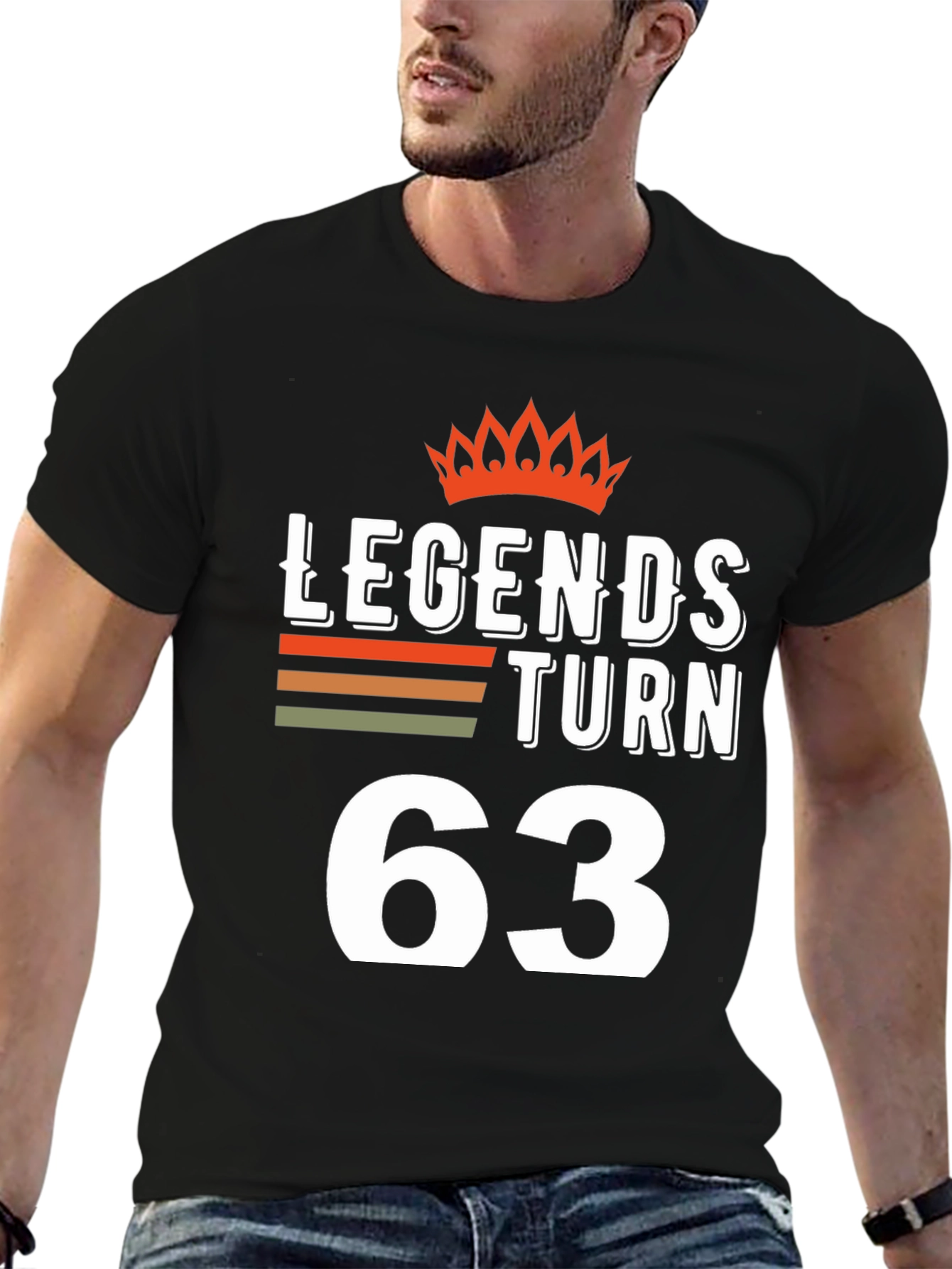 Legends Turn 63 T-Shirt - Birthday Gift