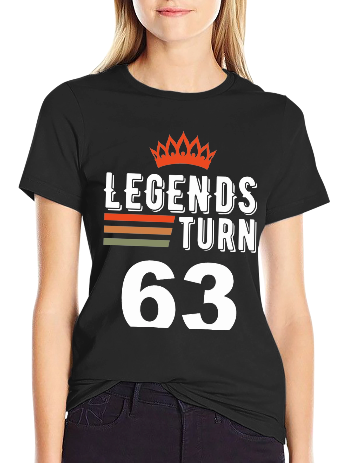 Legends Turn 63 T-Shirt - Birthday Gift