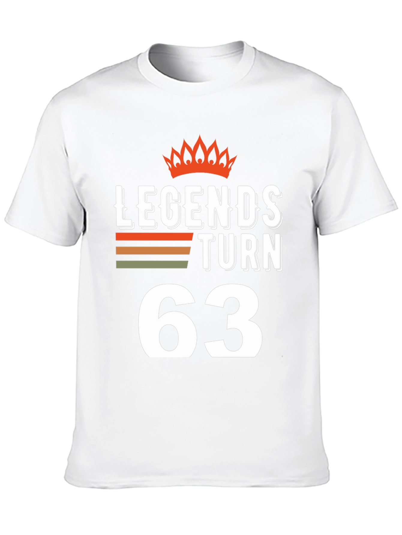 Legends Turn 63 T-Shirt - Birthday Gift