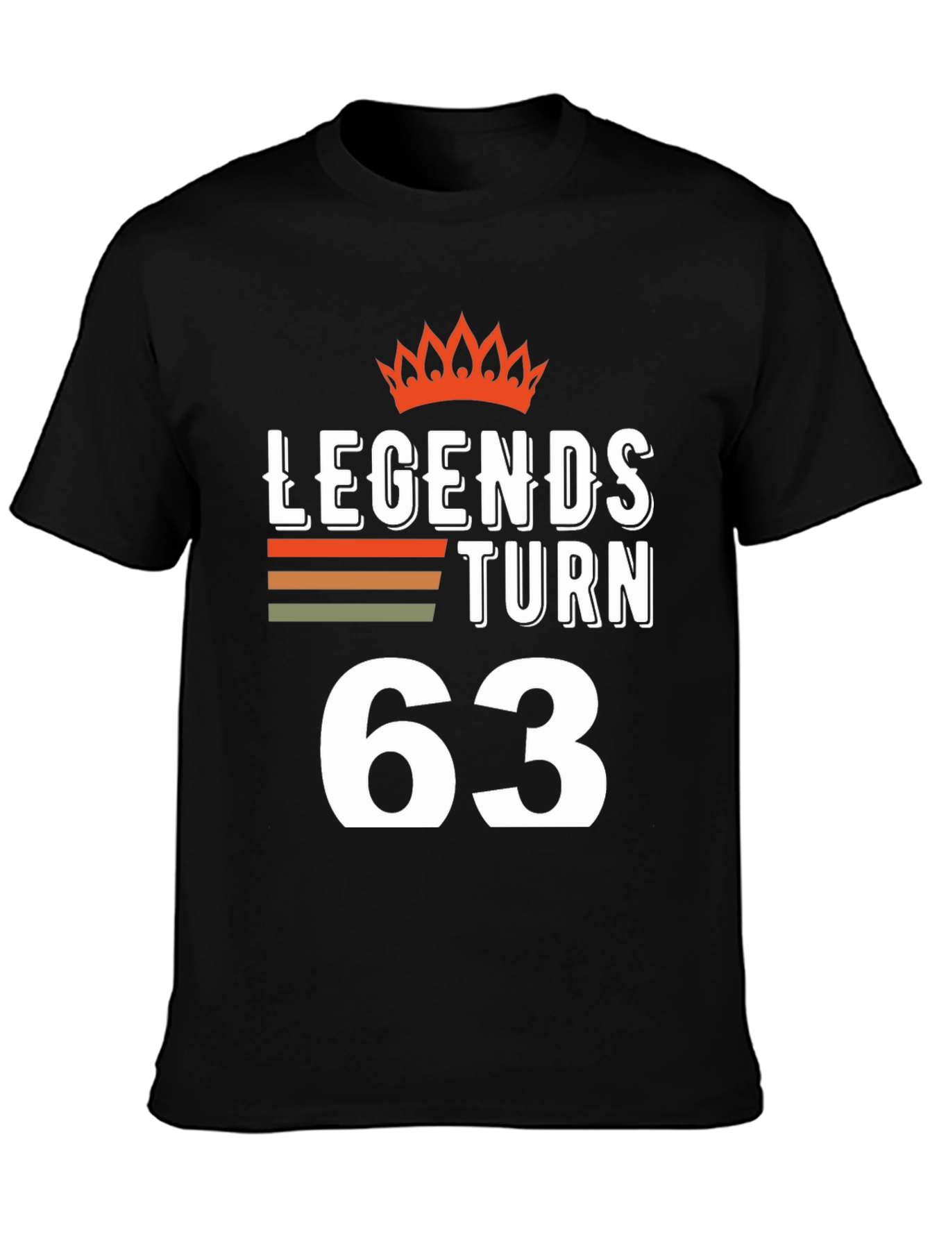Legends Turn 63 T-Shirt - Birthday Gift