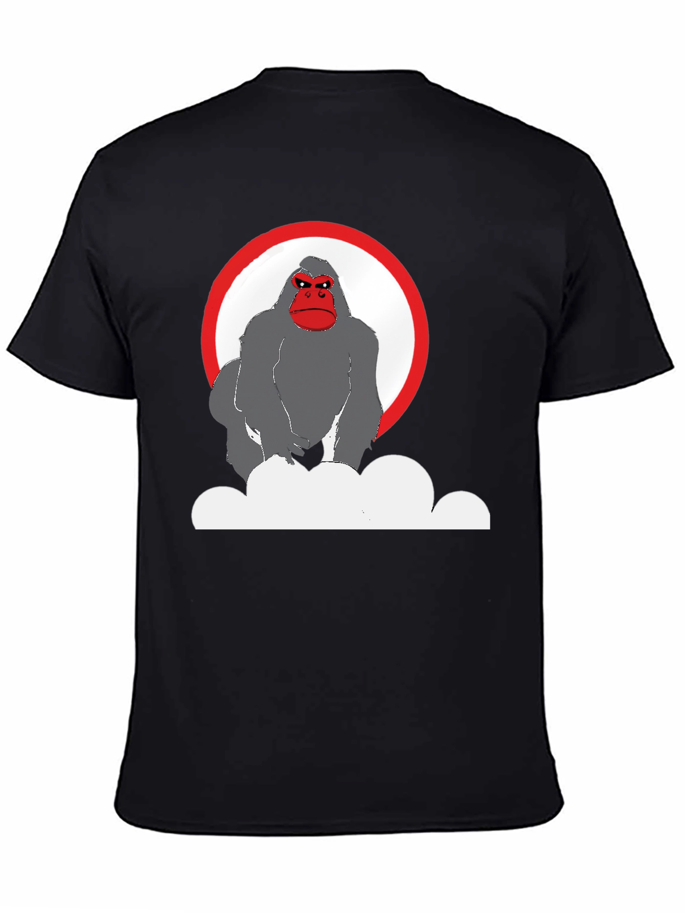 Cool Gorilla Graphic T-Shirt - Black