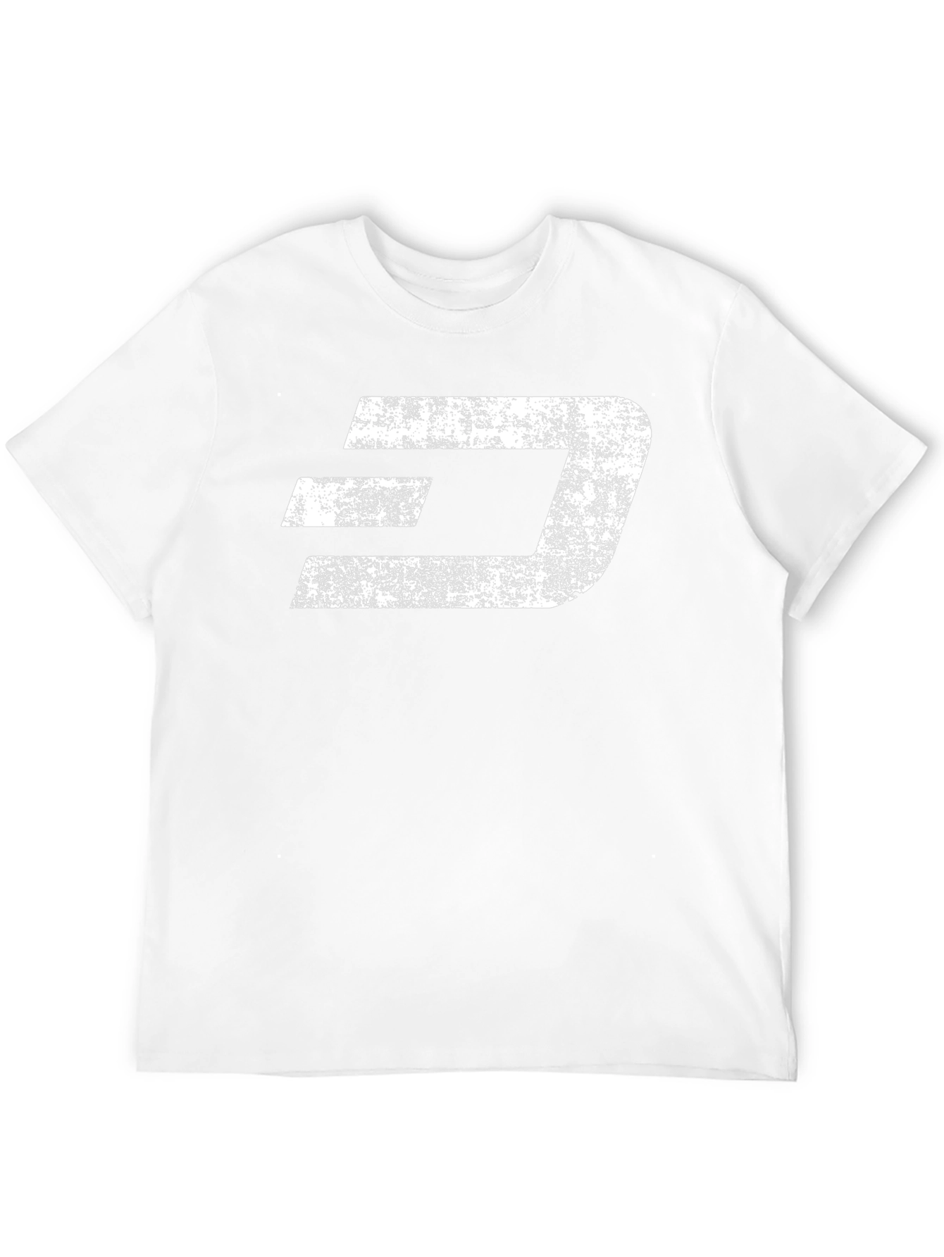 Distressed Style Dash Crypto T-Shirt