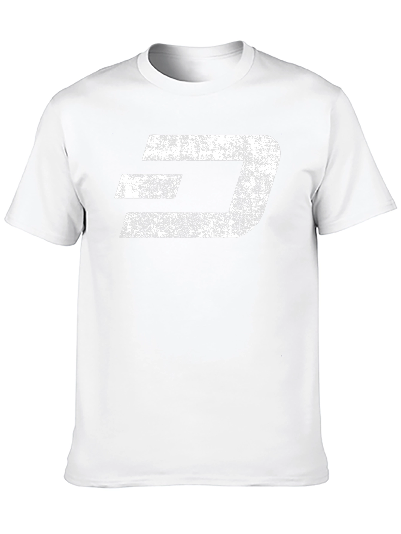 Distressed Style Dash Crypto T-Shirt