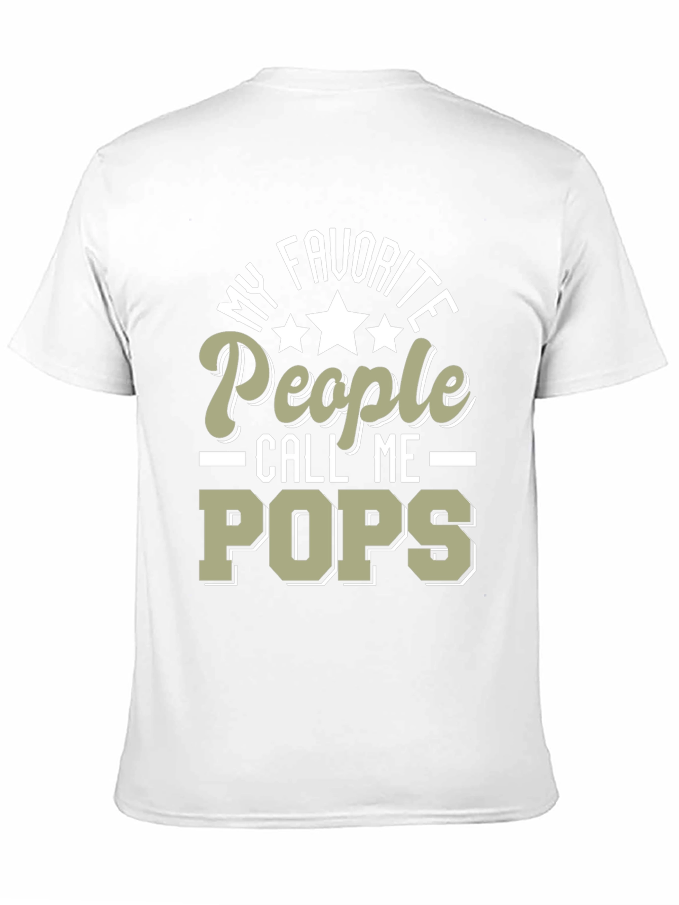 My Favorite People Call Me Pops T-Shirt
