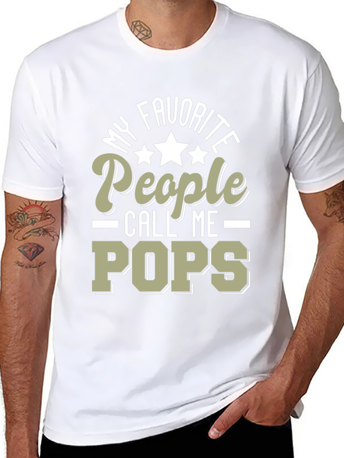 My Favorite People Call Me Pops T-Shirt