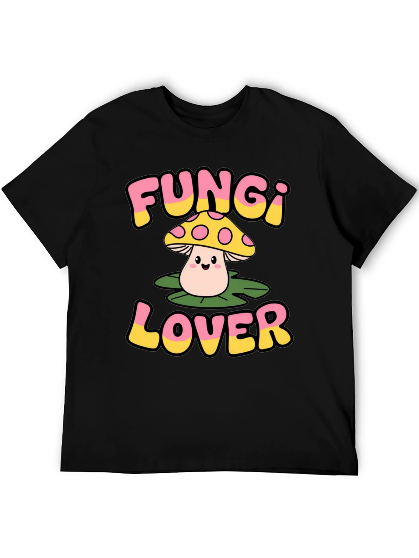 Fungi Lover Graphic Tee - Mushroom T-Shirt