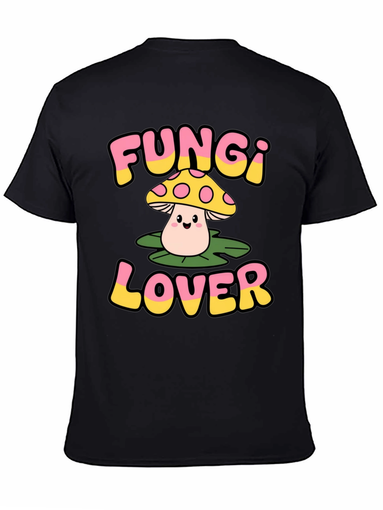 Fungi Lover Graphic Tee - Mushroom T-Shirt