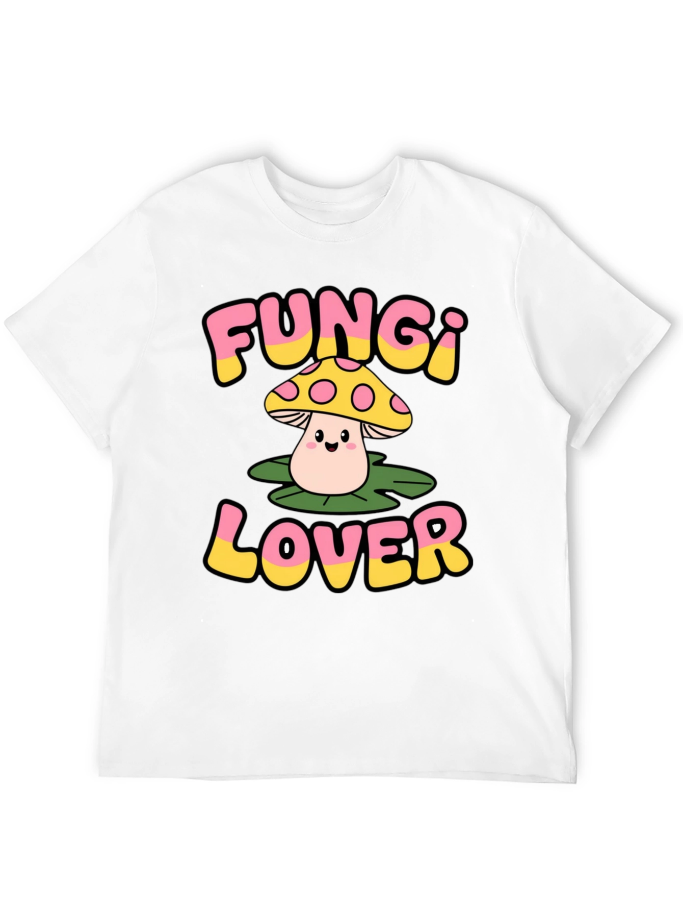 Fungi Lover Graphic Tee - Mushroom T-Shirt
