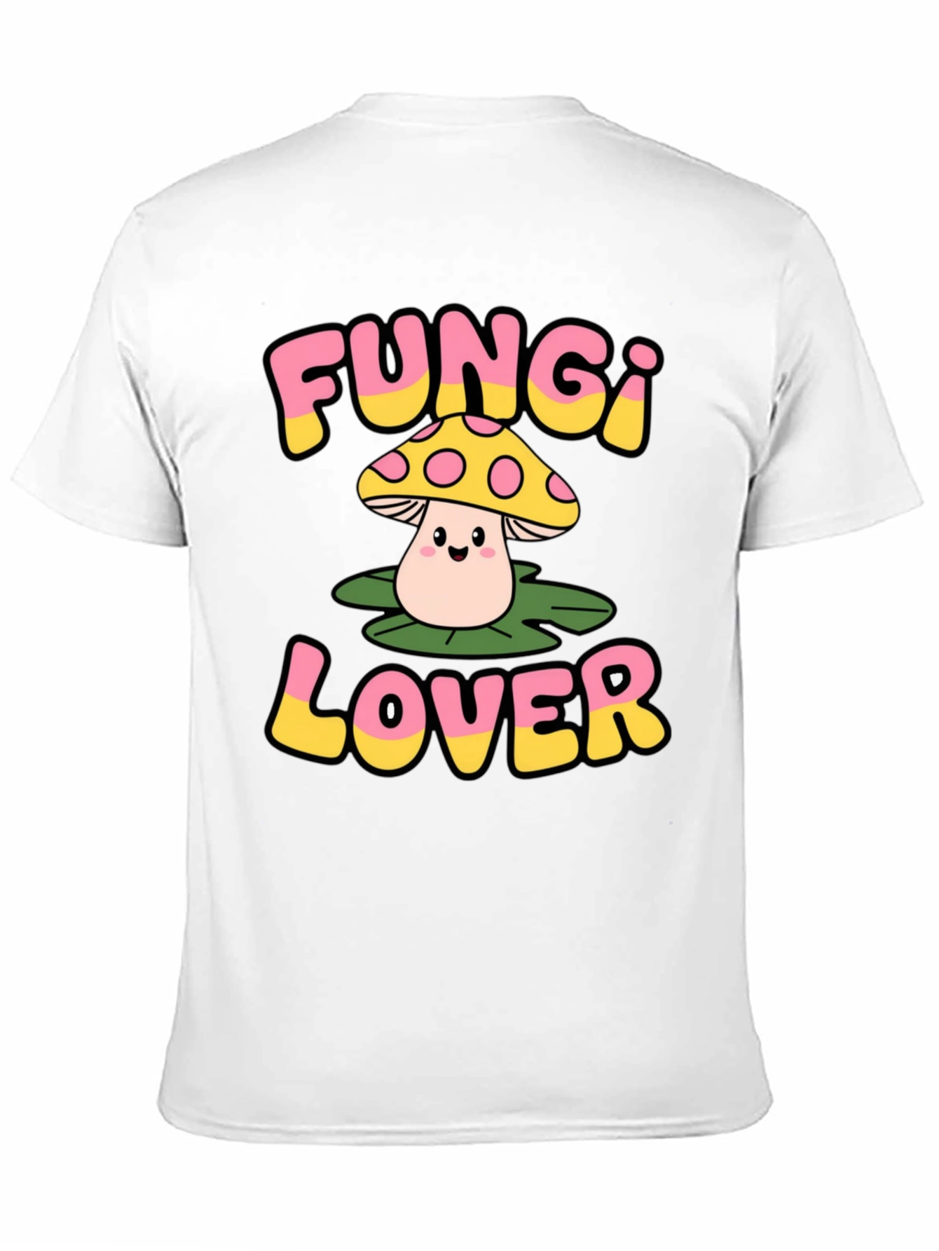 Fungi Lover Graphic Tee - Mushroom T-Shirt