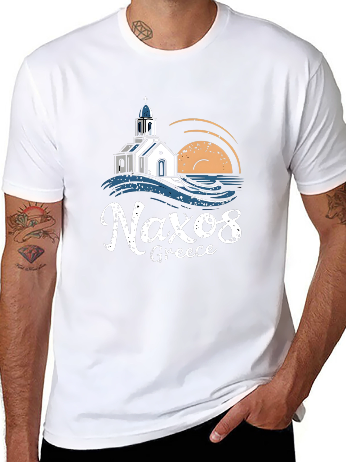 Naxos Greece Graphic T-Shirt