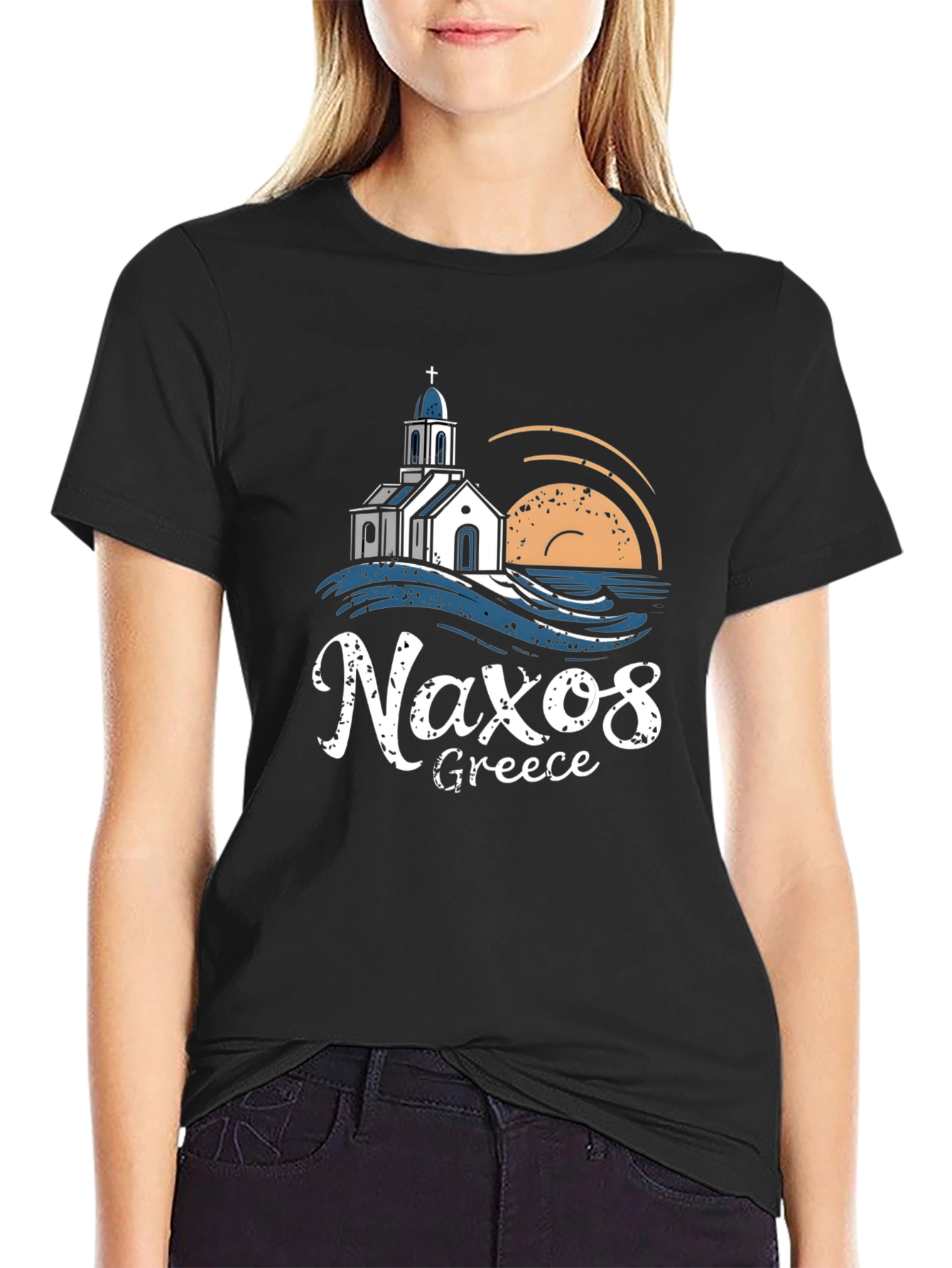 Naxos Greece Graphic T-Shirt