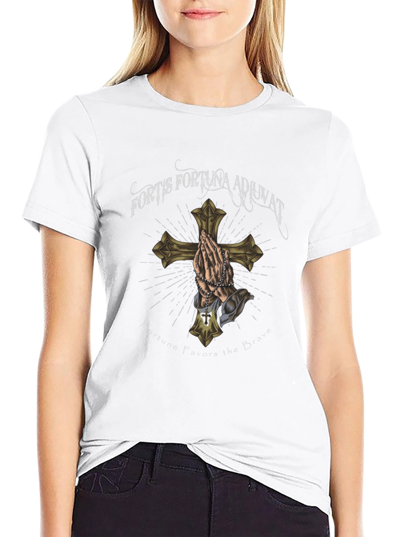 Fortis Fortuna Adiuvat Graphic Tee