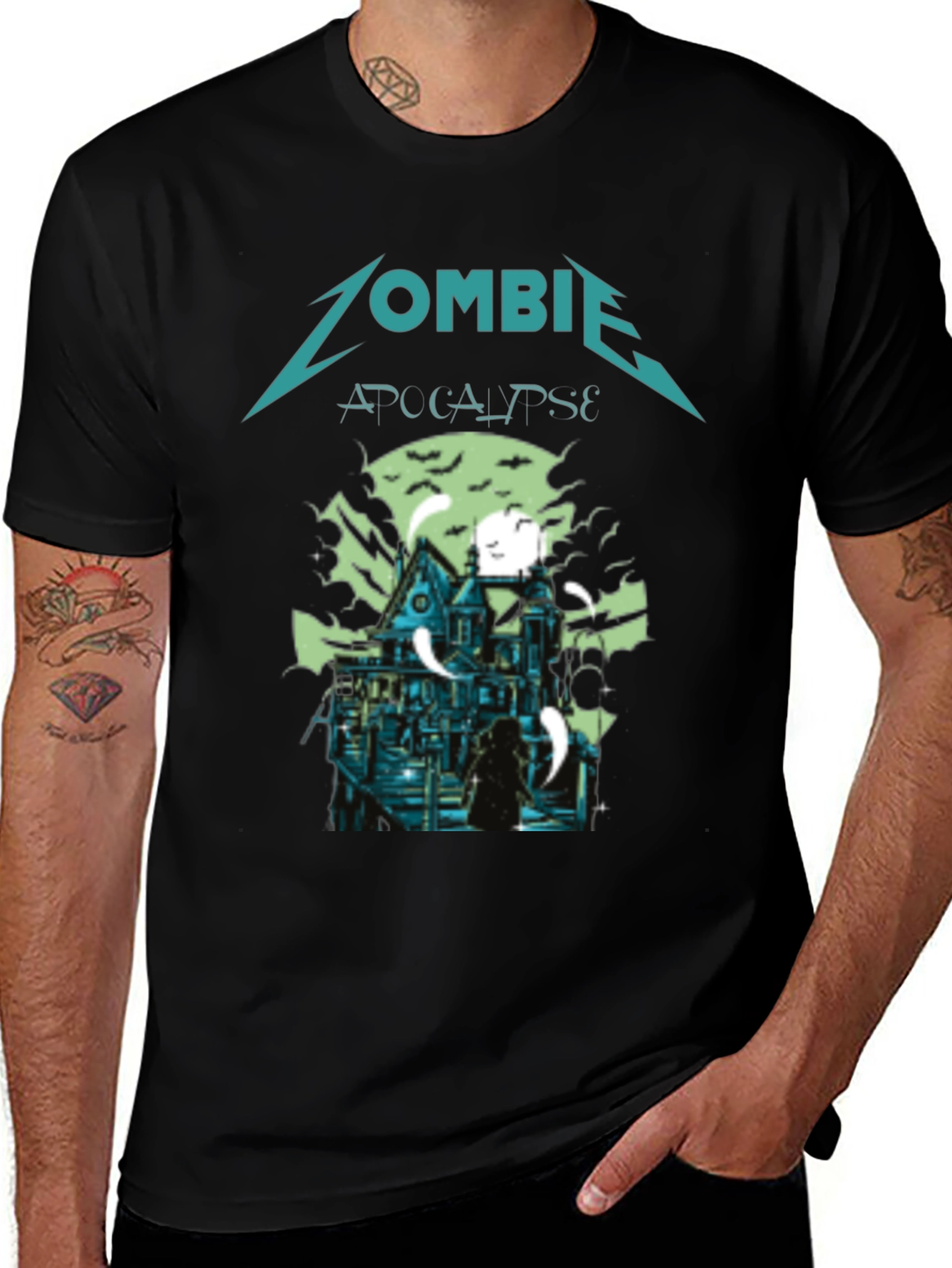 Zombie Apocalypse Graphic T-Shirt