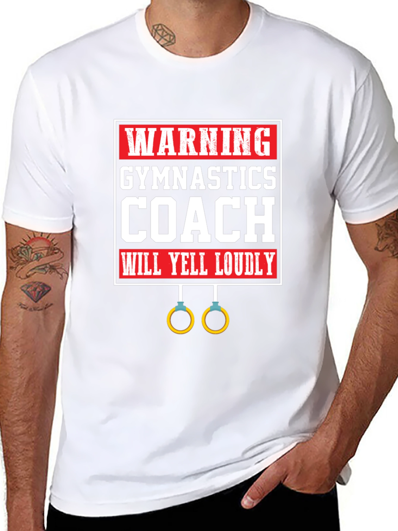 Gymnastics Coach Warning T-Shirt