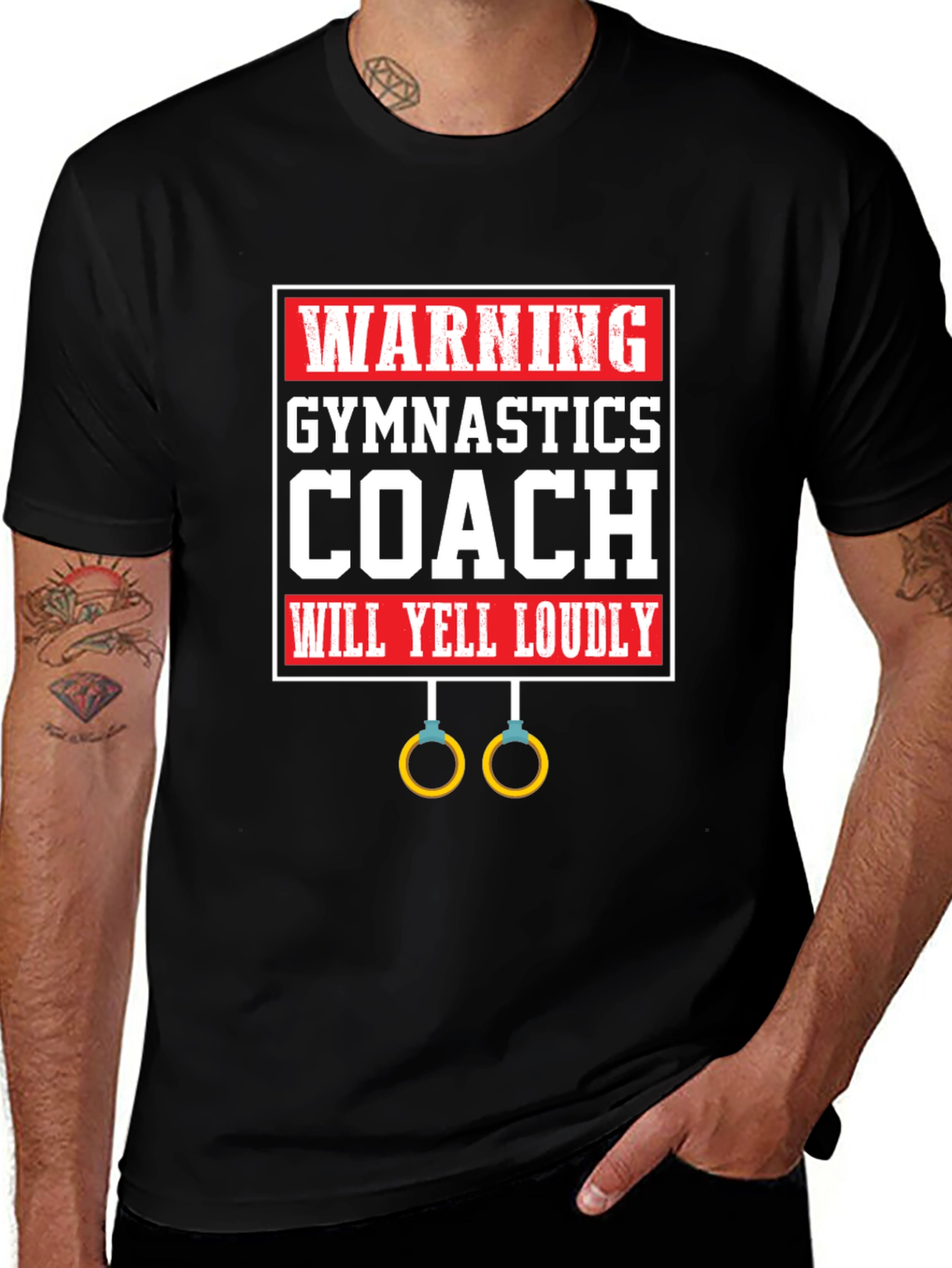 Gymnastics Coach Warning T-Shirt