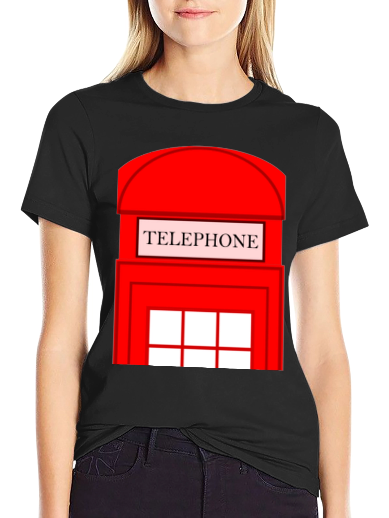 Red Telephone Booth T-Shirt