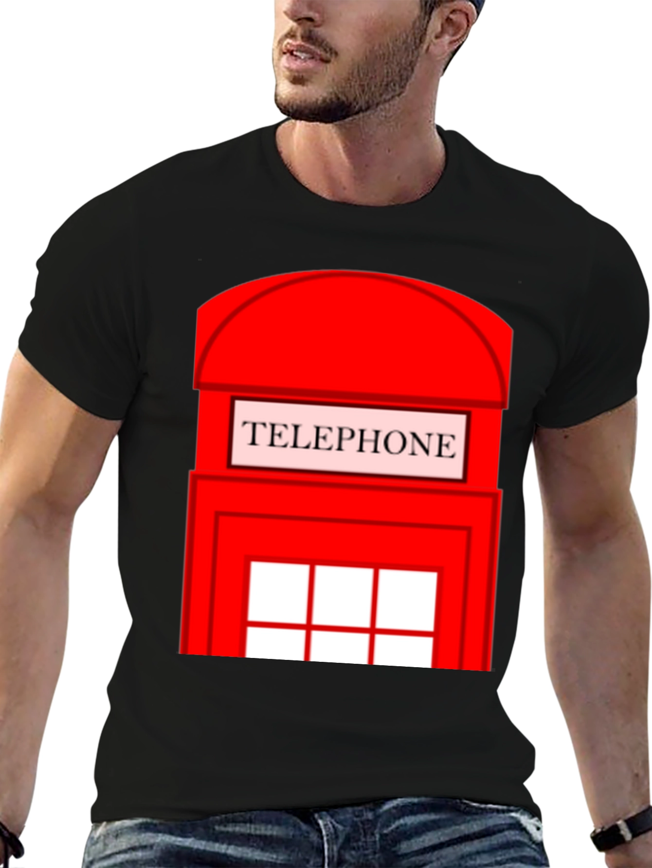Red Telephone Booth T-Shirt