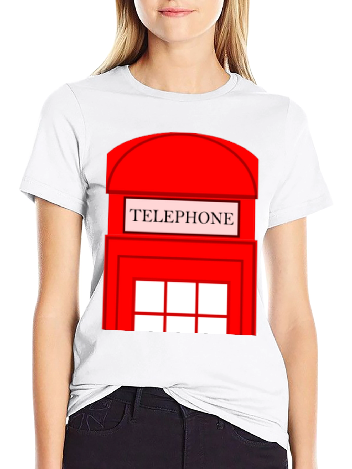 Red Telephone Booth T-Shirt