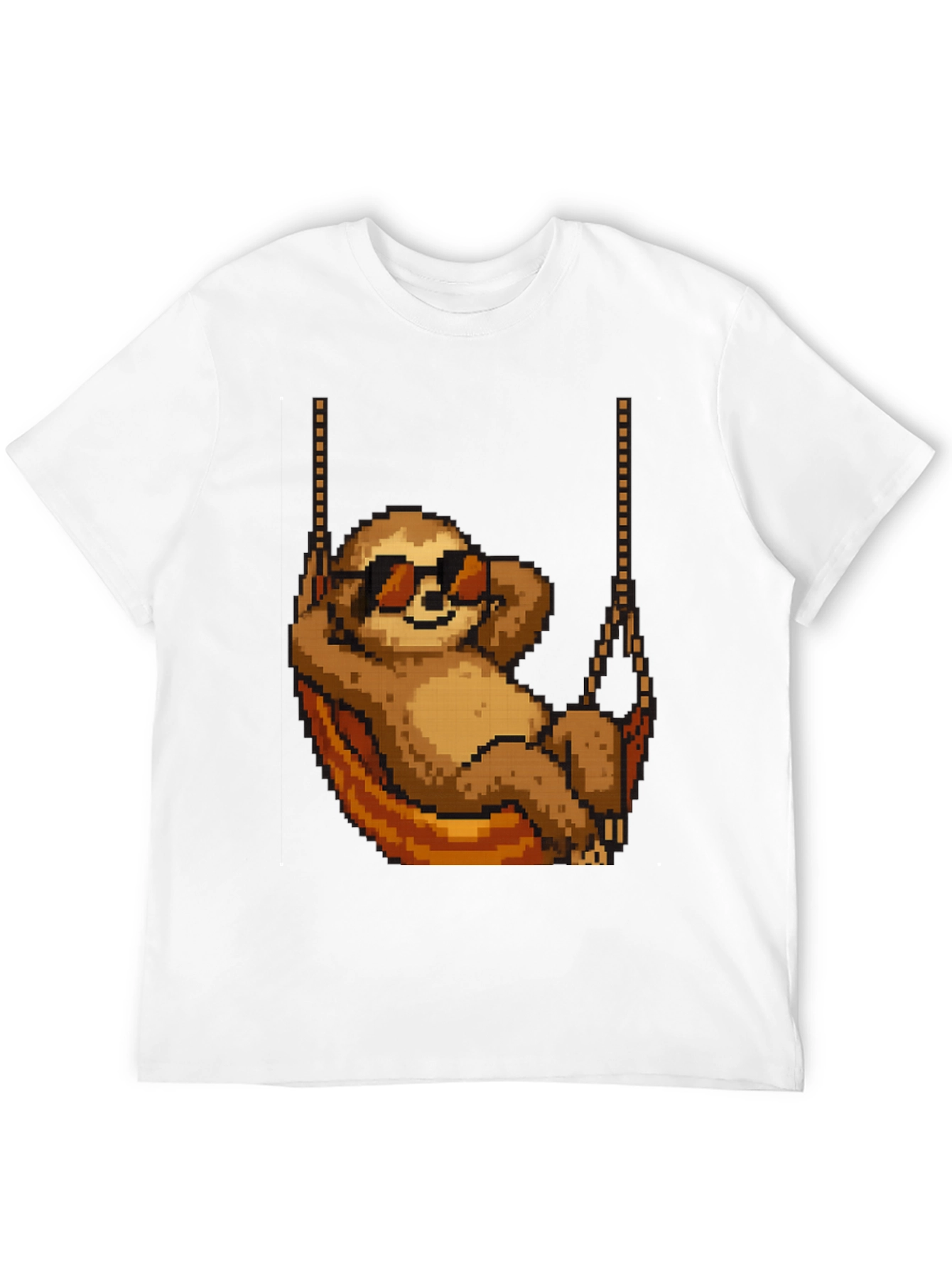 Pixel Sloth T-Shirt - Chill Mode Activated