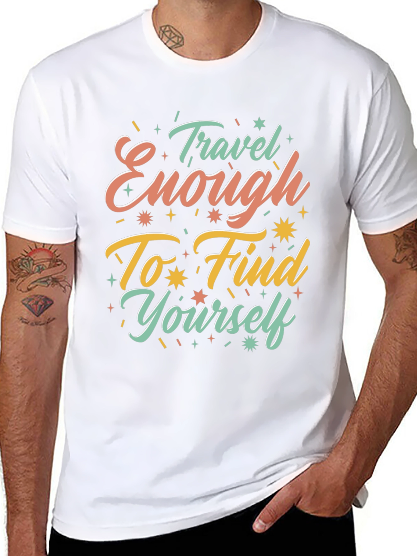 Travel Enough to Find Yourself Graphic Tee