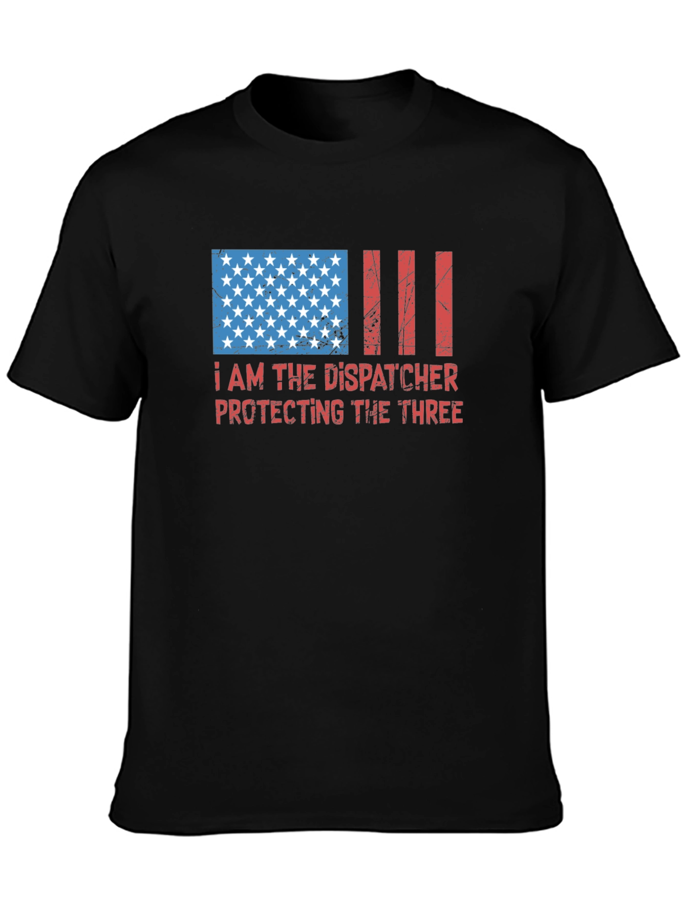 Dispatcher Protecting The Three T-Shirt