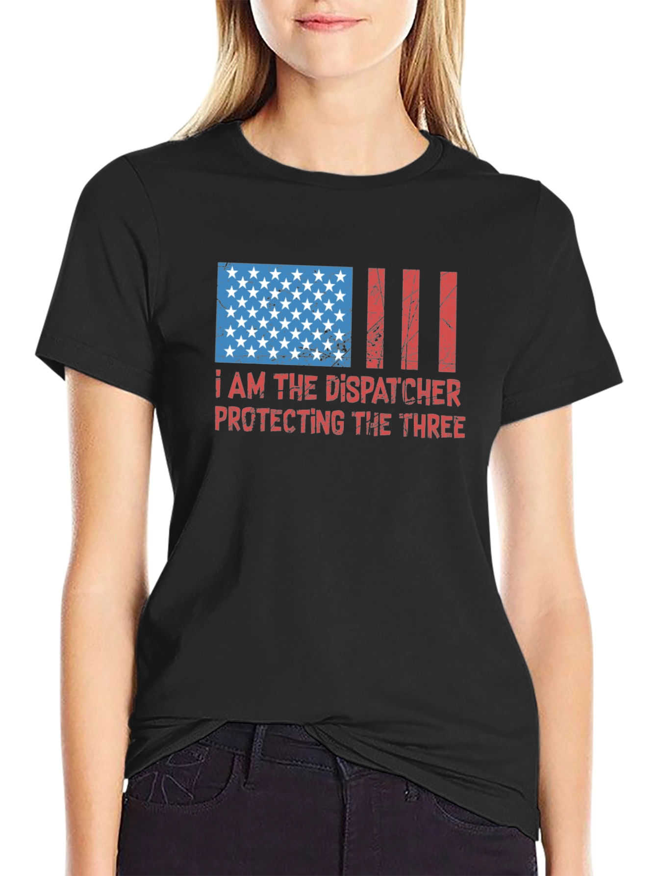 Dispatcher Protecting The Three T-Shirt