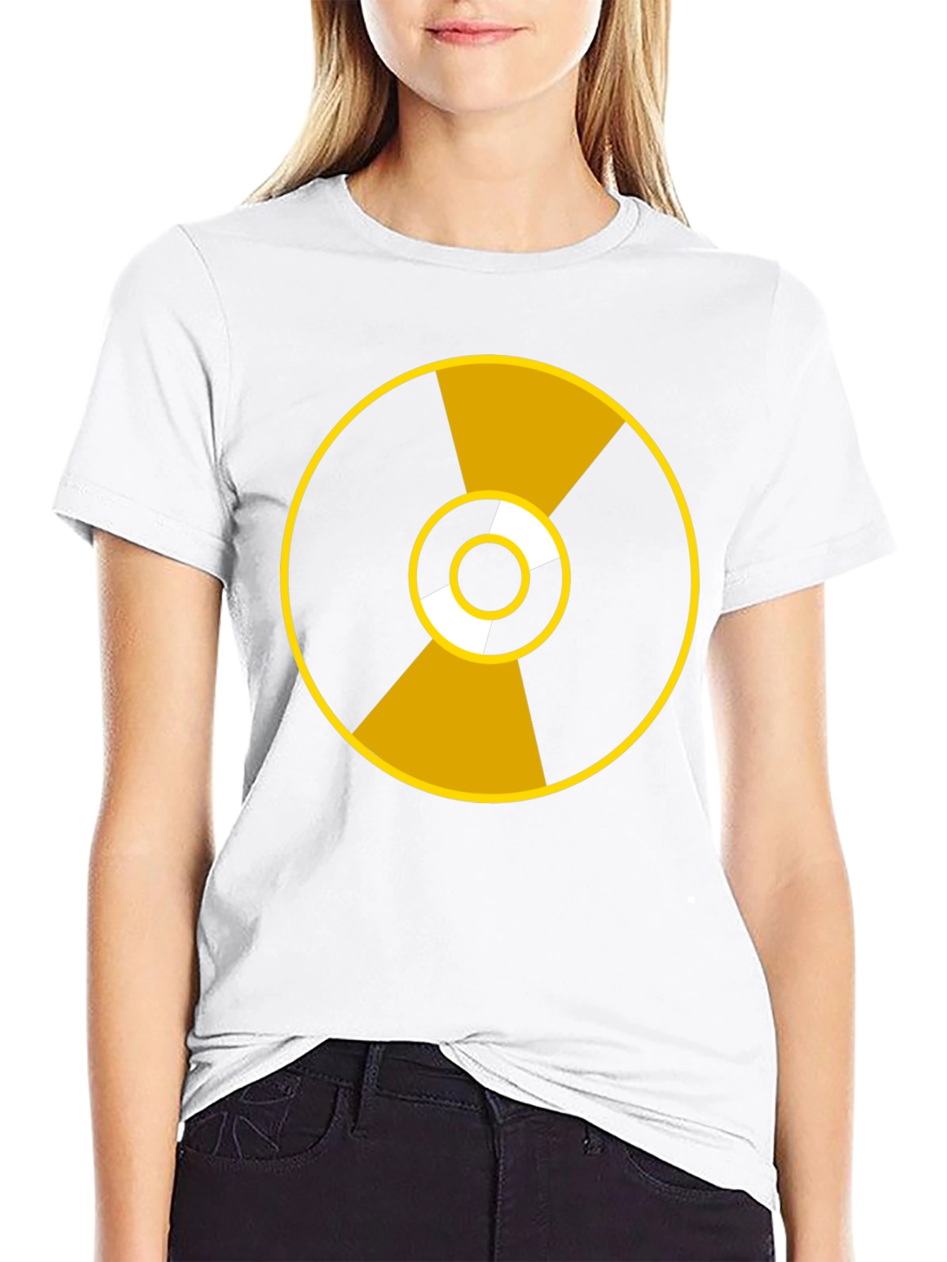Nuclear Symbol Graphic Tee - Black