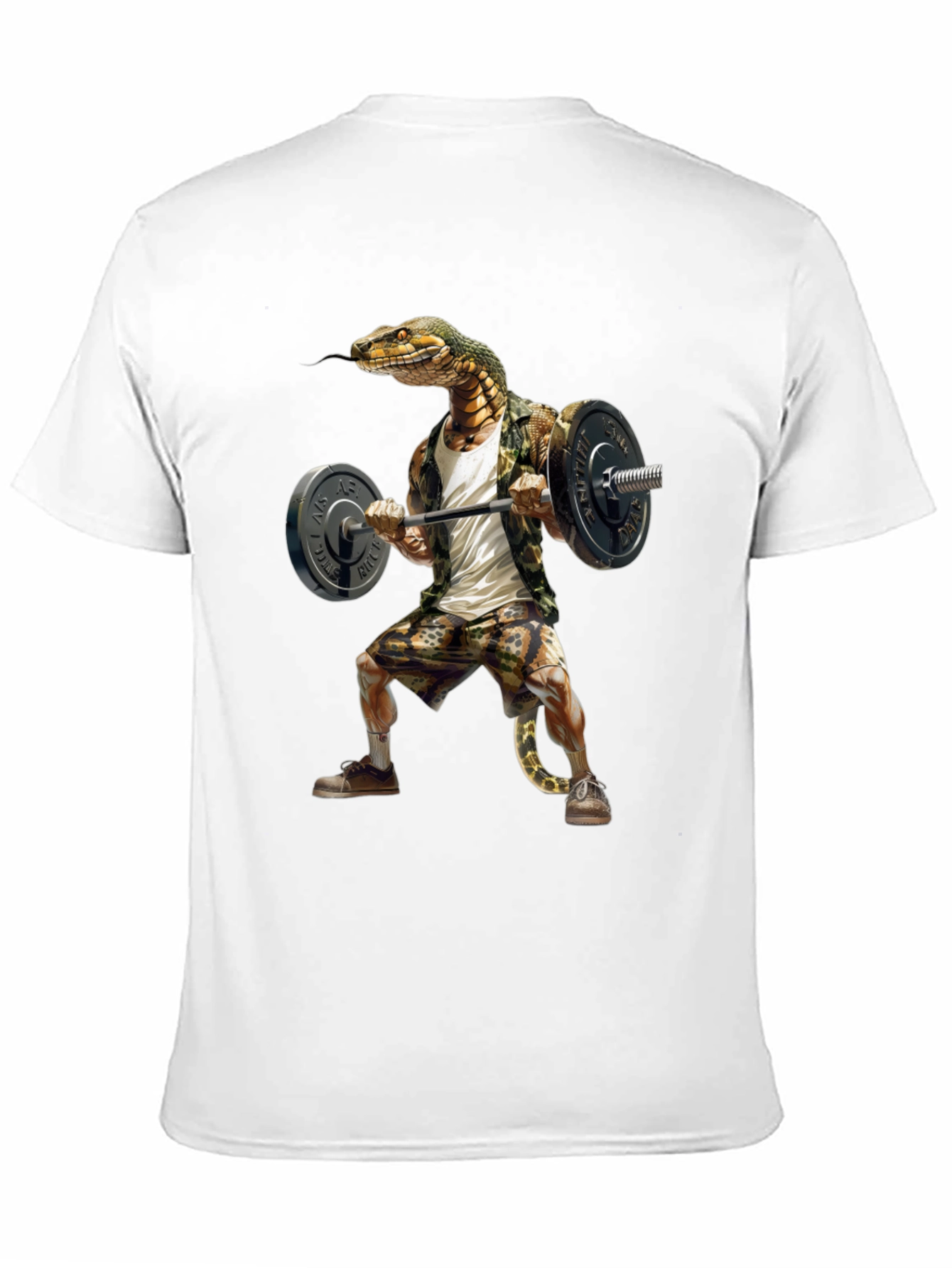 Snake Gym T-Shirt - Funny Fitness Apparel