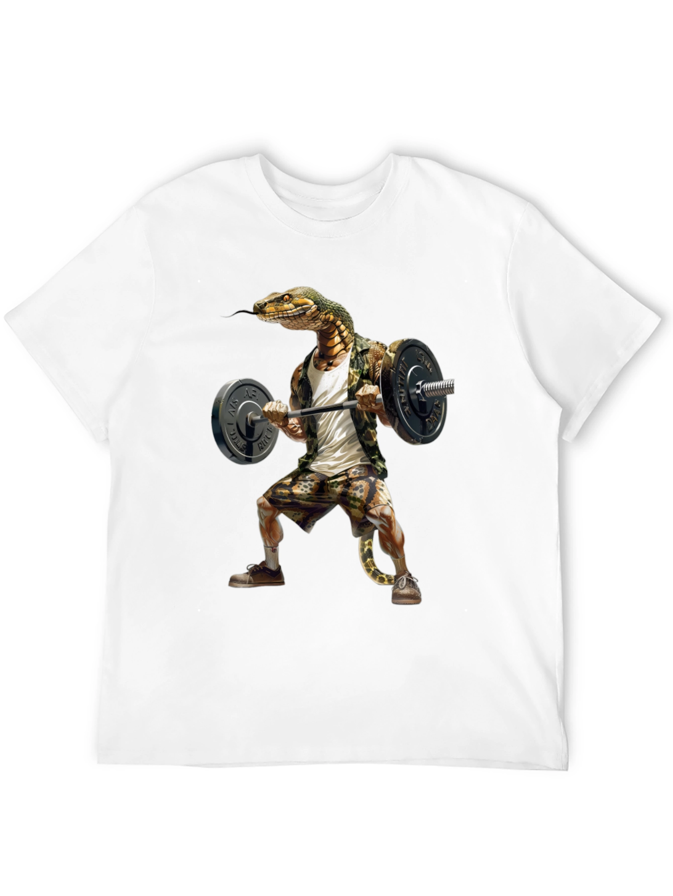 Snake Gym T-Shirt - Funny Fitness Apparel