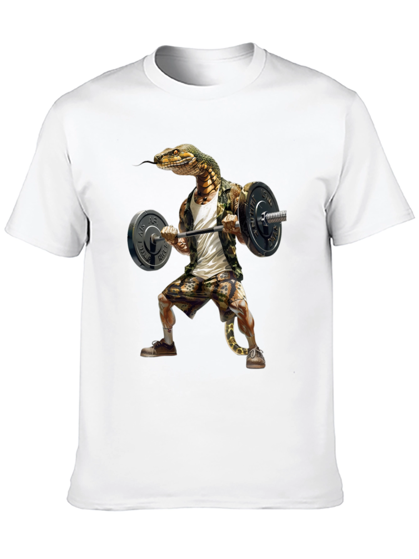 Snake Gym T-Shirt - Funny Fitness Apparel