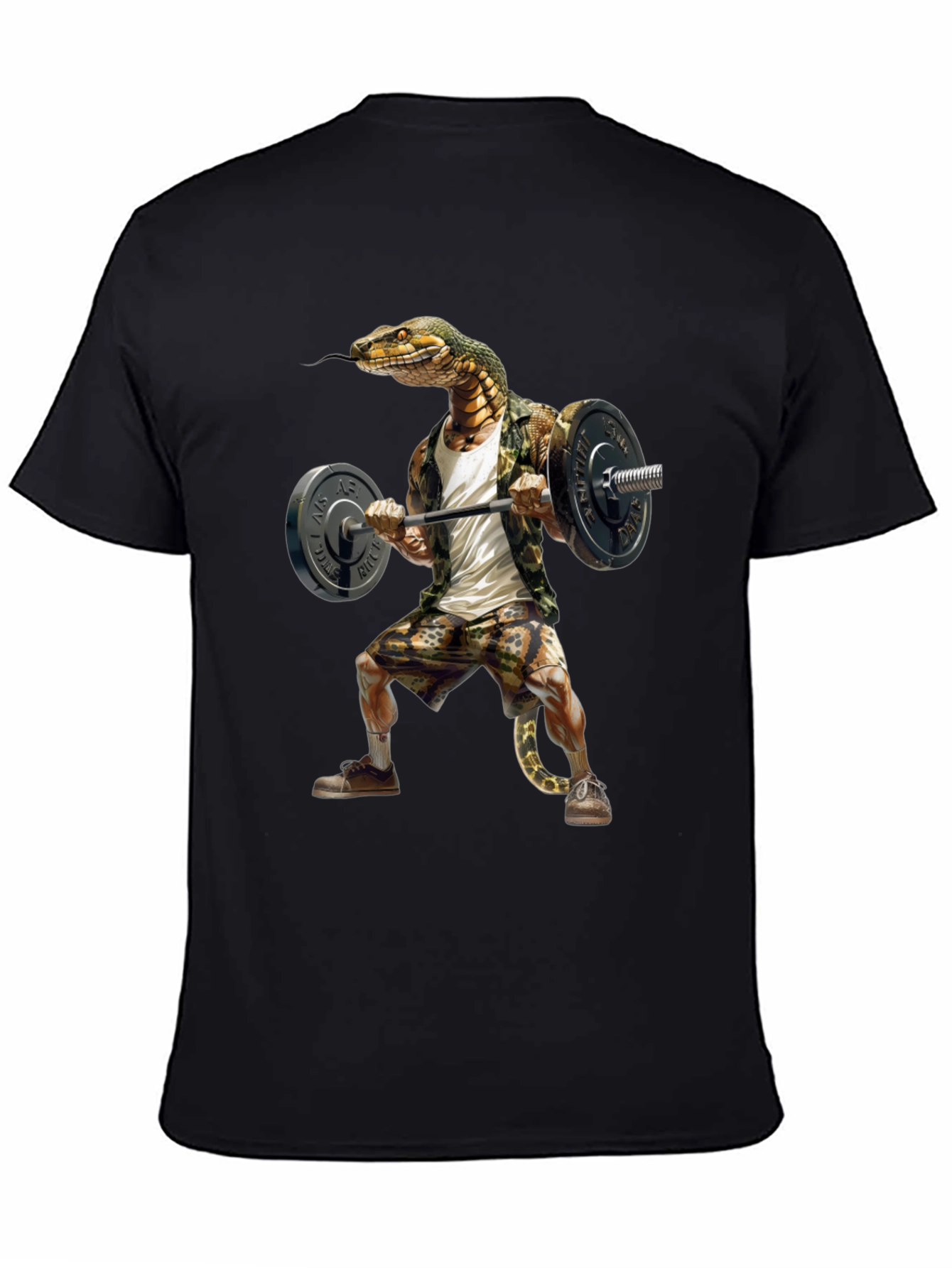 Snake Gym T-Shirt - Funny Fitness Apparel